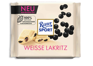 Ritter Sport weisse Lakritz